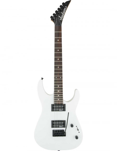 Jackson JS SERIES DINKY™ JS11, AMARANTH FINGERBOARD, SNOW WHITE