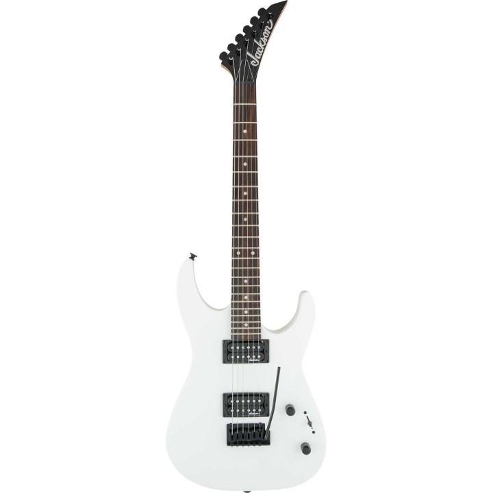 Jackson JS SERIES DINKY™ JS11, AMARANTH FINGERBOARD, SNOW WHITE