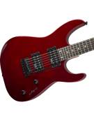 Jackson JS SERIES DINKY™ JS12, AMARANTH FINGERBOARD, METALLIC RED