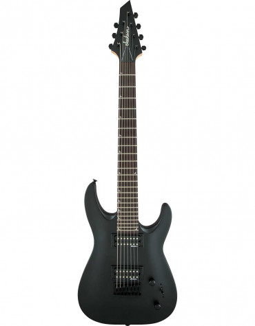 Jackson JS SERIES DINKY™ ARCH TOP JS22-7 DKA HT, AMARANTH FINGERBOARD, SATIN BLACK