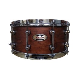 Pearl MRV1465S/C201 Masters Maple Reserve, 14" x 6.5" Snare Drum, Matte Walnut