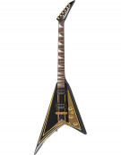Jackson RR5 Rhoads Black w/Gold Pinstripes - w/JACKSON HARDCASE