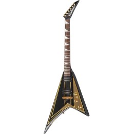 Jackson RR5 Rhoads Black w/Gold Pinstripes - w/JACKSON HARDCASE