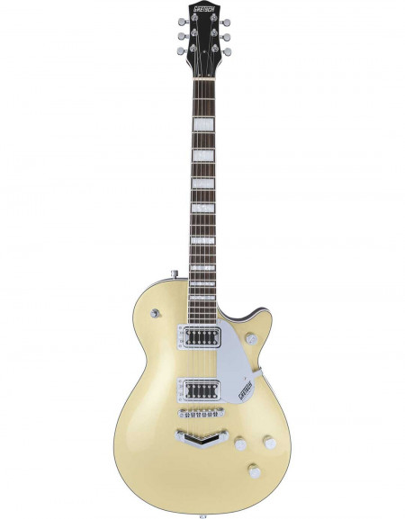 Gretsch G5220 ELECTROMATIC® JET™ BT SINGLE-CUT WITH V-STOPTAIL, BLACK WALNUT FINGERBOARD, CASINO GOLD