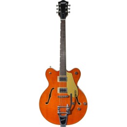 Gretsch G5622T ELECTROMATIC® CENTER BLOCK DOUBLE-CUT WITH BIGSBY®, LAUREL FINGERBOARD, ORANGE STAIN