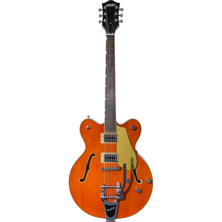 Gretsch G5622T ELECTROMATIC® CENTER BLOCK DOUBLE-CUT WITH BIGSBY®, LAUREL FINGERBOARD, ORANGE STAIN