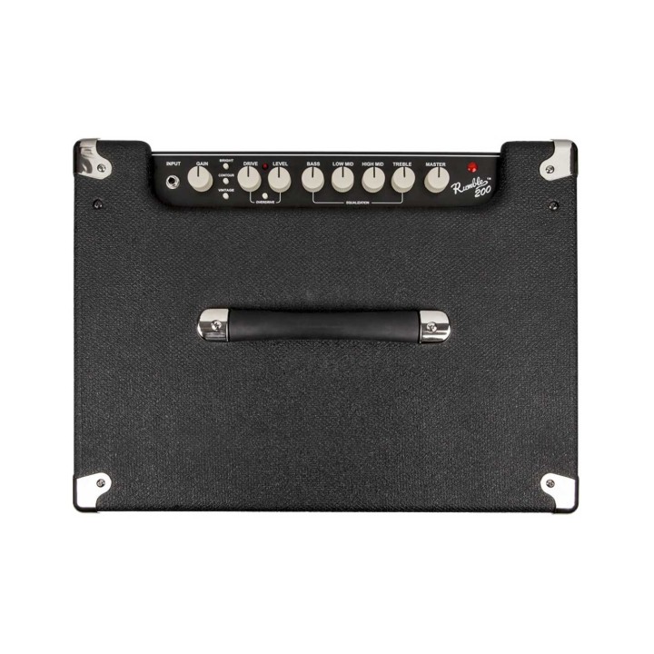 Fender Rumble™ 200 (V3), 200W, Black/Silver