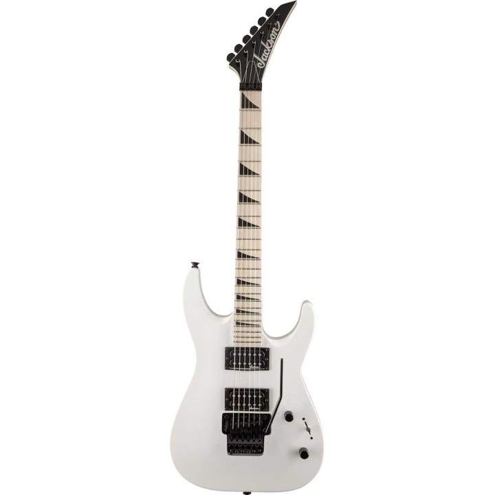 Jackson JS SERIES DINKY™ ARCH TOP JS32 DKA-M, MAPLE FINGERBOARD, SNOW WHITE