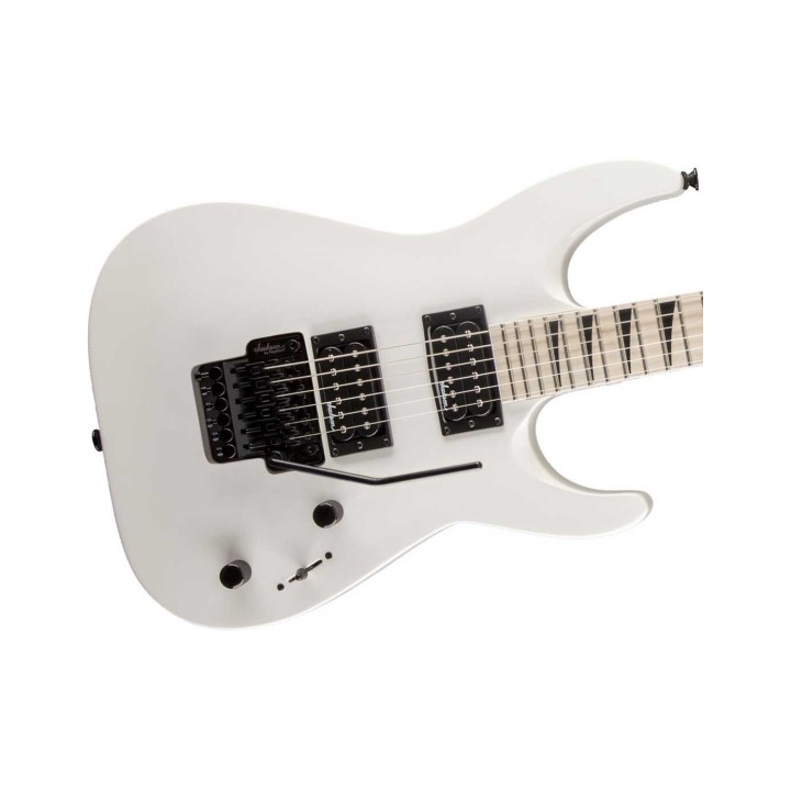 Jackson JS SERIES DINKY™ ARCH TOP JS32 DKA-M, MAPLE FINGERBOARD, SNOW WHITE