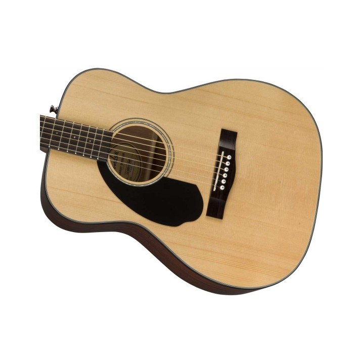 Fender CC-60S Left Handed, Concert Solid Top, Walnut Fingerboard, Natural