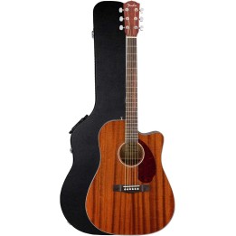Fender CD-140SCE All-Mahogany, Walnut Fingerboard, Includes Hardshell Case