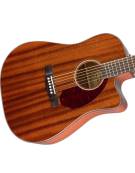 Fender CD-140SCE All-Mahogany, Walnut Fingerboard, Includes Hardshell Case