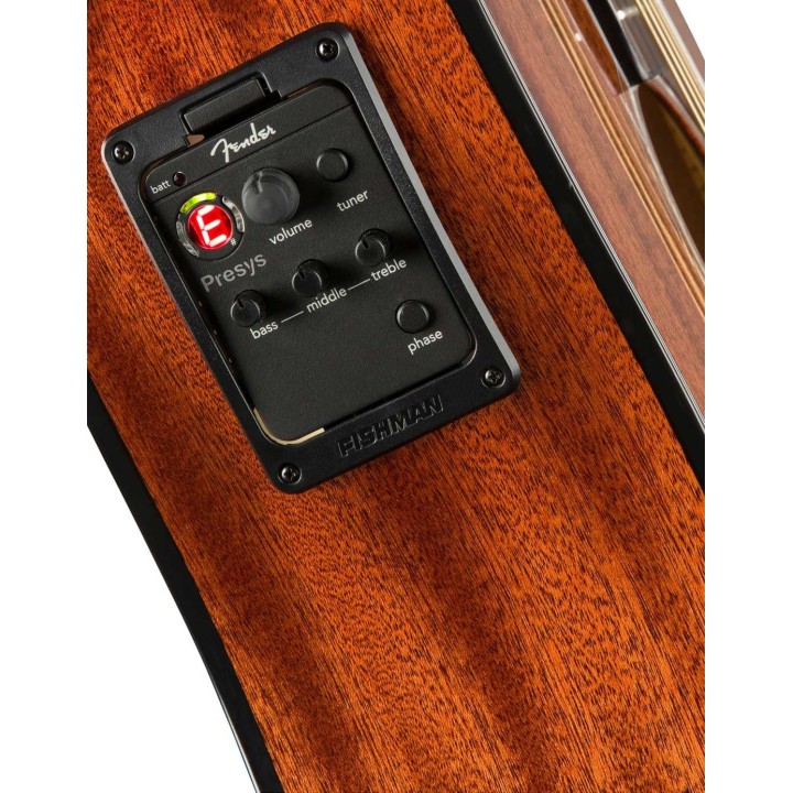Fender CD-140SCE All-Mahogany, Walnut Fingerboard, Includes Hardshell Case