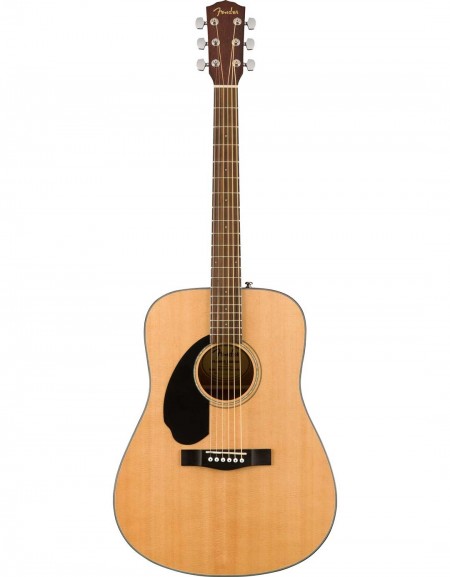 Fender CD-60S Dread LH, Walnut Fingerboard, Natural