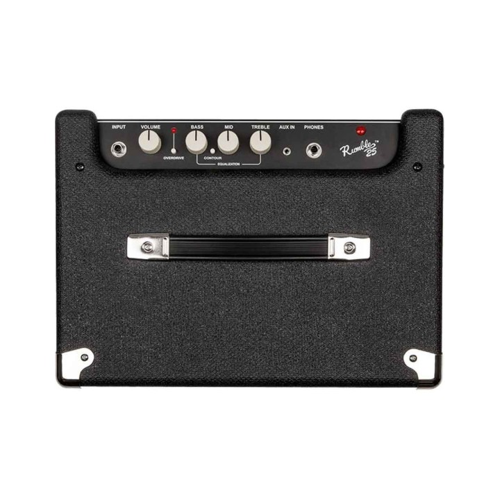 Fender Rumble™ 25 (V3), 25W, Black/Silver