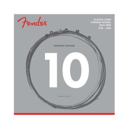 Fender 155R Classic Core Vintage Nickel Ball End Electric Guitar Strings -.010-.046 Regular