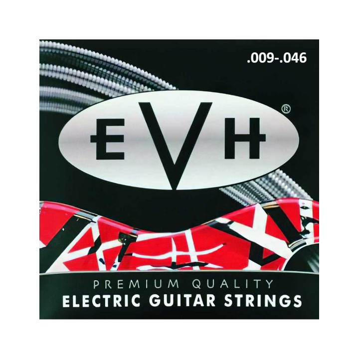 EVH Premium Electric Guitar Strings, Regular Light (9 - 46)