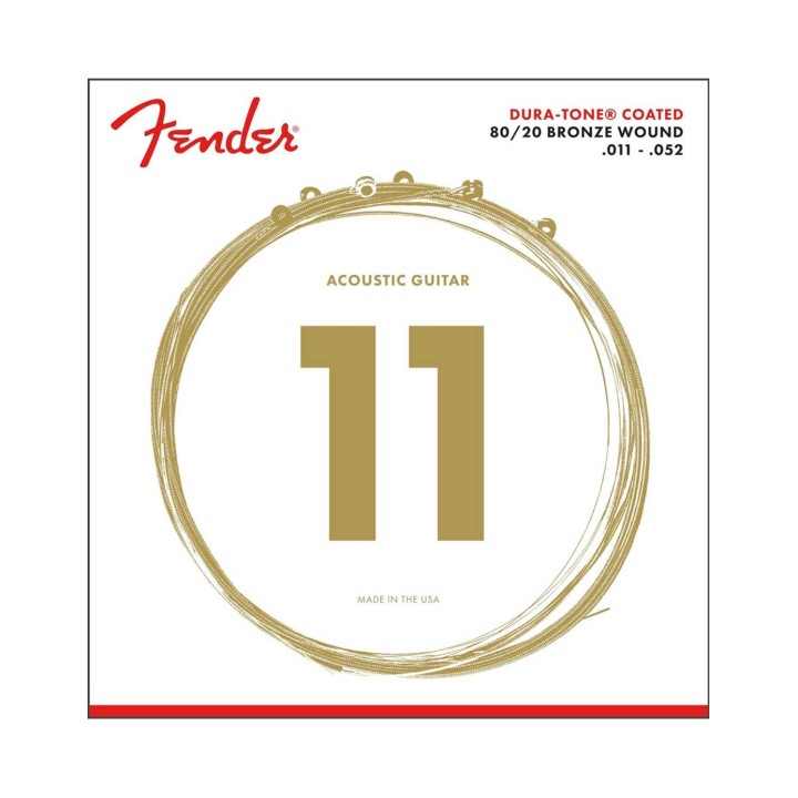 Fender 880CL 80/20 Coated .011-.052