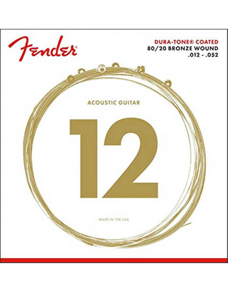 Fender 880L 80/20 Coated .012-.052