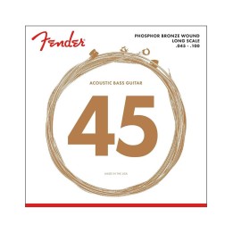 Fender 8060 Acoustic Bass Strings, (.045-.100)