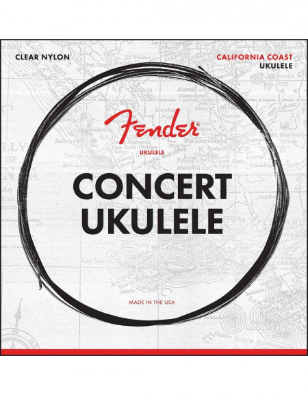 Fender California Coast Concert Ukulele Strings