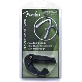 Fender® Smart Capo - Fingerstyle, Black, FSCFS