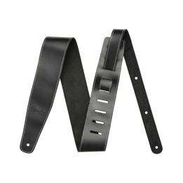 Fender Broken-In Leather Strap, 2.5", Black