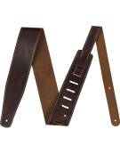 Fender Broken-In Leather Strap, 2.5", Brown
