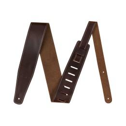 Fender Broken-In Leather Strap, 2.5", Brown