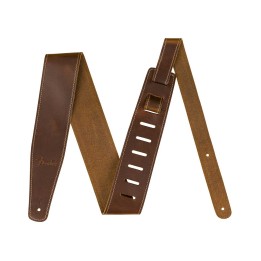 Fender Broken-In Leather Strap, 2.5", Tan