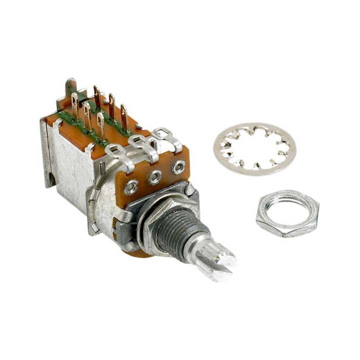Fender 250K Push/Pull Split Shaft Potentiometer