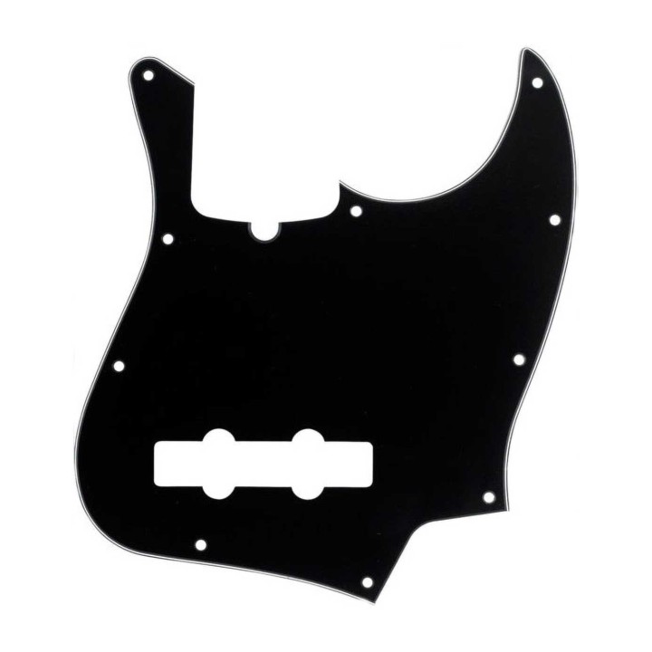 Fender Pickguard AM SRS J BASS B/W/B
