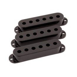 Fender Pickup Covers, Stratocaster® Black (3)