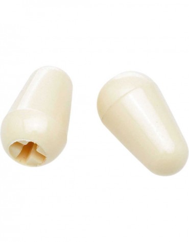 Fender Stratocaster® Switch Tips, Aged White (2)