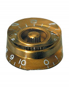 Gewa 556.001, Partsland Knob For Potentiometer, Gold Colour