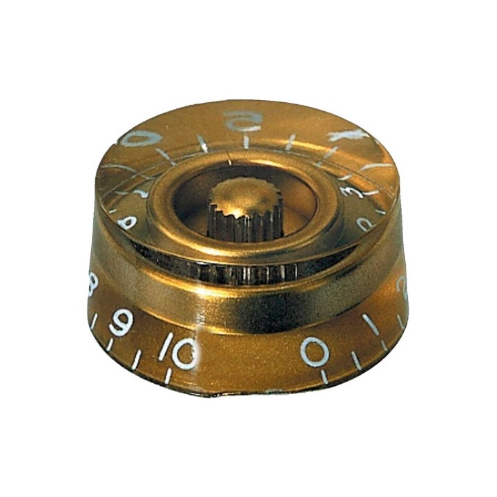 Gewa 556.001, Partsland Knob For Potentiometer, Gold Colour