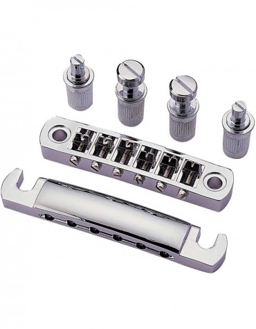 Gewa 547.784, Electric Guitar Bridge and String Holder Complete