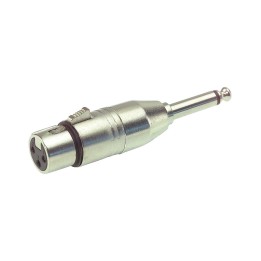 Gewa Adapter 191.609, XLR(f) - 6.3 mm mono-jack
