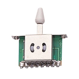 Gewa 943.097, Partsland Switch 3-way, White Button