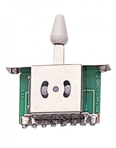 Gewa 943.097, Partsland Switch 3-way, White Button
