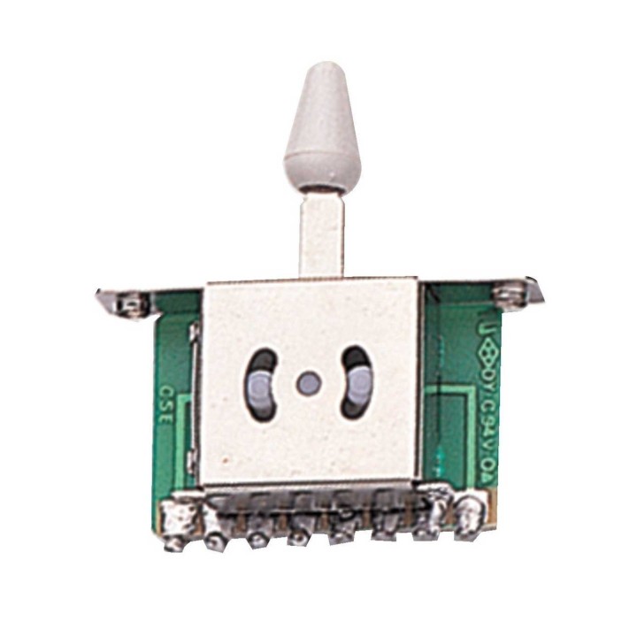 Gewa 943.097, Partsland Switch 3-way, White Button