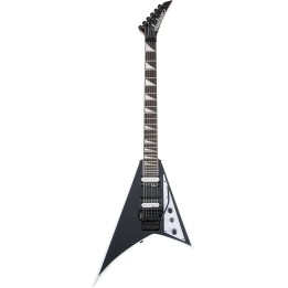 Jackson JS SERIES RHOADS JS32, AMARANTH FINGERBOARD, BLACK WITH WHITE BEVELS