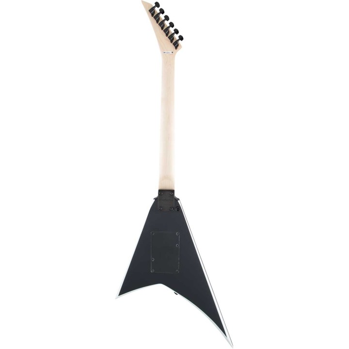 Jackson JS SERIES RHOADS JS32, AMARANTH FINGERBOARD, BLACK WITH WHITE BEVELS