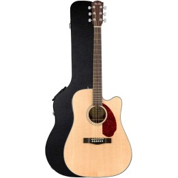 Fender CD-140SCE, Walnut Fingerboard, Natural, Includes Hardshell Case
