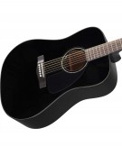 Fender CD-60 Dread V3 DS, Wlanut Fingerboard, Black