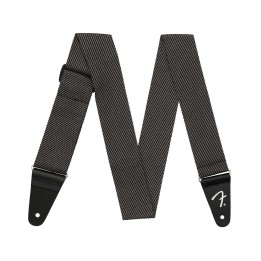 Fender 2" Modern Tweed Strap, Gray and Black