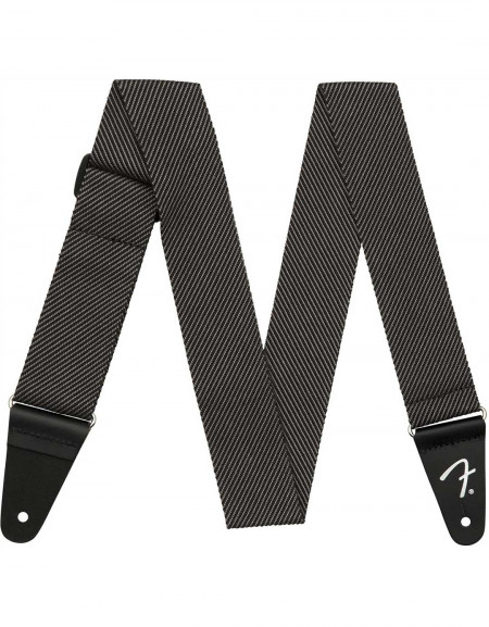 Fender 2" Modern Tweed Strap, Gray and Black