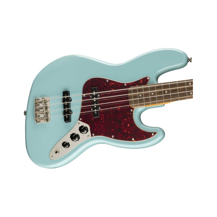 Squier Classic Vibe '60s Jazz Bass®, Indian Laurel Fingerboard, Daphne Blue