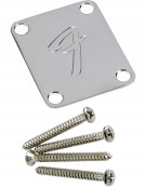 Fender 4-Bolt' 70s Vintage Style F Logo Neck Plate