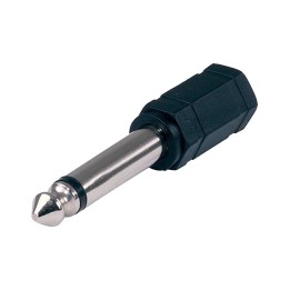 Gewa Adapter 191.603, 3.5 mm mono jack plug socket - 6.3 mm mono jack plug